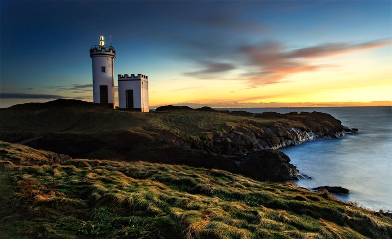 © Stuart Low Elie Lighthouse at Sunset - ©Stuart Low
