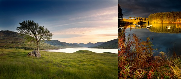 Lochs Arklet and Rusky